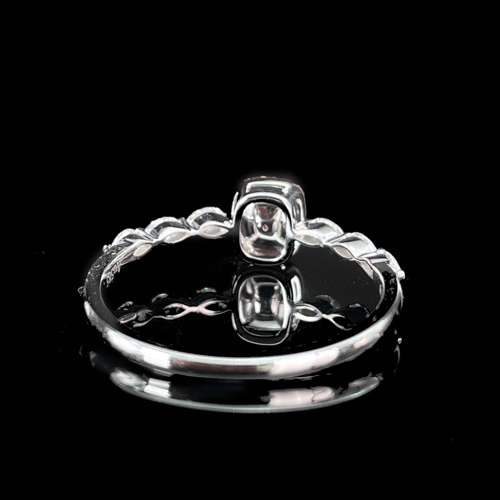14k Gold 0.50 Ctw Natural Pink Diamond & Diamond Ring - 4