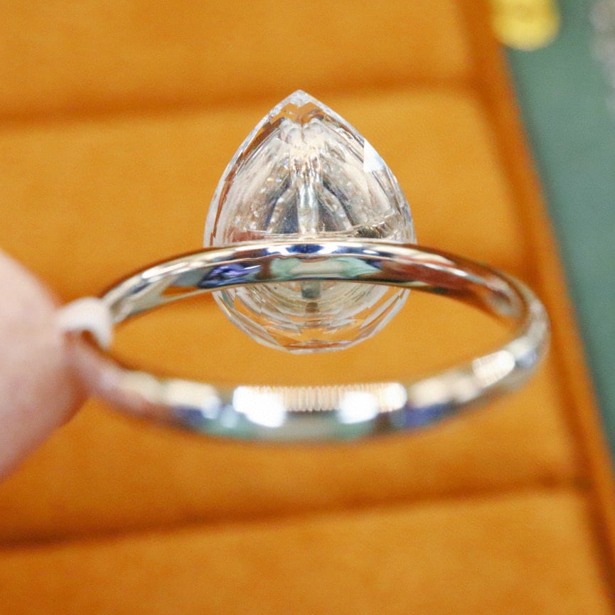 14k Gold 1.00 Ctw Natural Sapphire & Diamond Ring - 4
