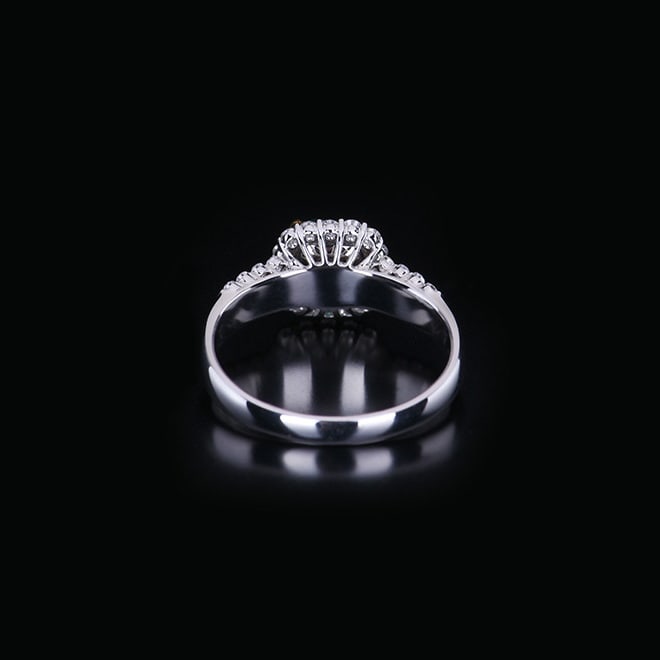 14k Gold 2.04 Ctw Vivid Green Natural Emerald & Diamond Ring - 2