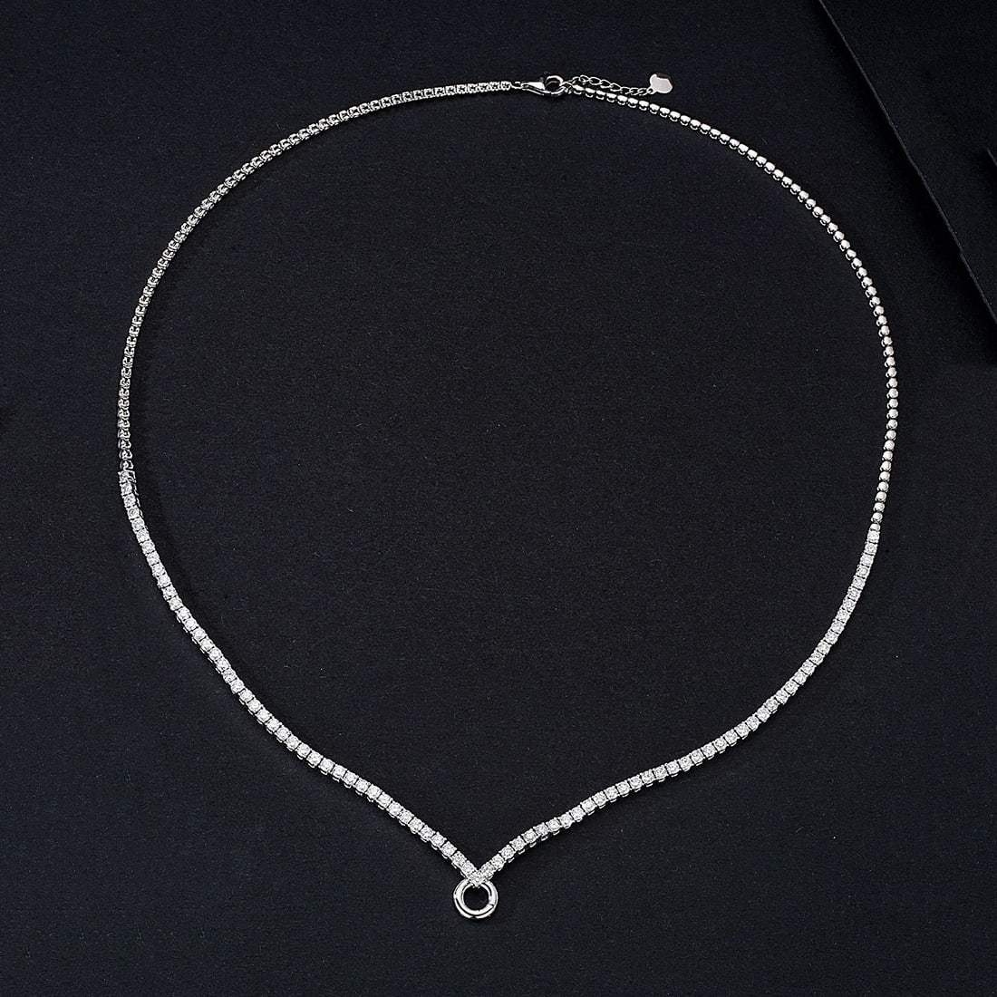 14k Gold 4.85 Ct Natural H Diamond Necklace: Ref:230983077 // gold content:14k gold // main gemstone:diamond // shape:round // carat weight:4. 85ct // clarity grade:vs-si // color:h // treatment:natural // cut grade:g // Condition: New High