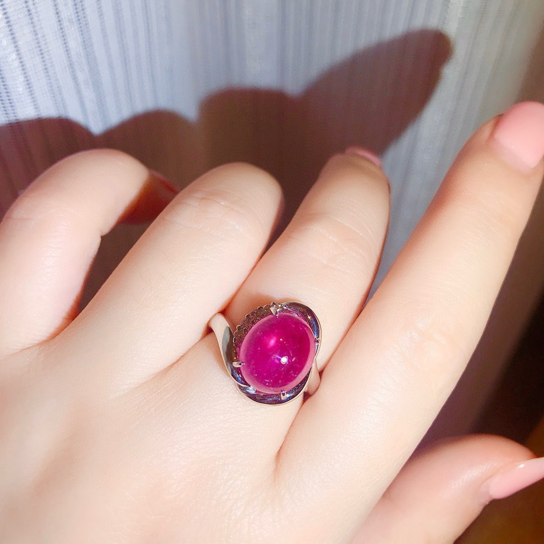 14k Gold 6.18 Ctw Natural Tourmaline & Diamond Ring - 4