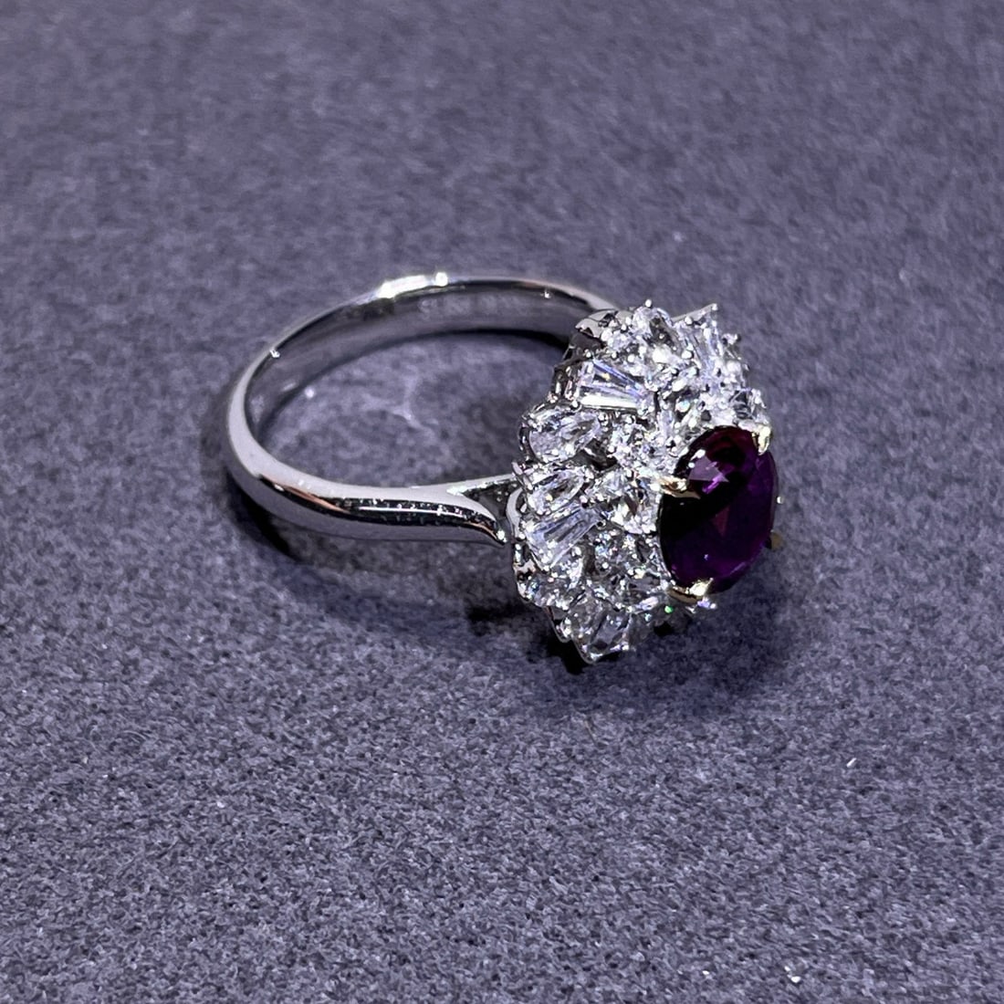 14k Gold 3.21 Ctw Natural Sapphire & Sapphire Ring/pendant( Without Chain ) - 6