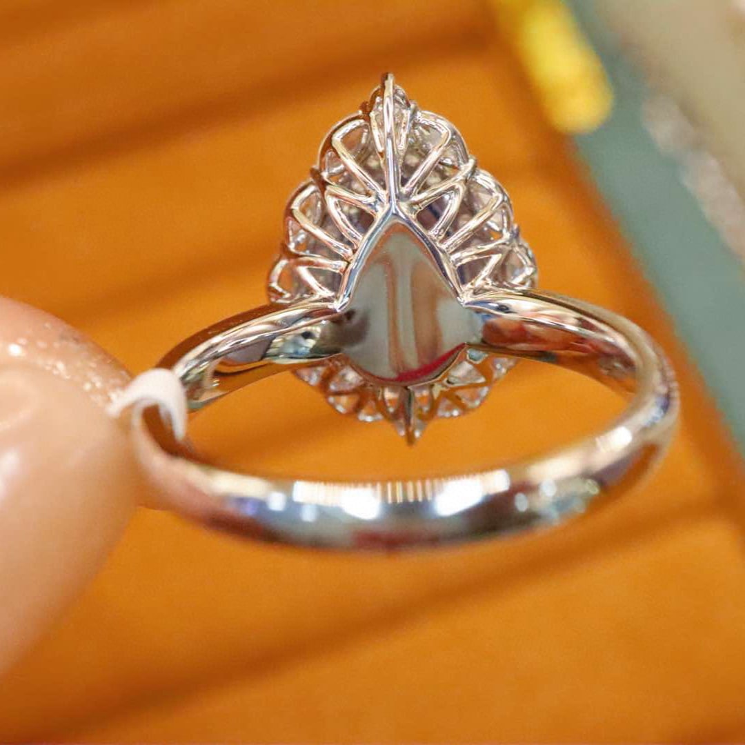 14k Gold 2.80 Ctw Natural Sapphire & Diamond Ring - 4