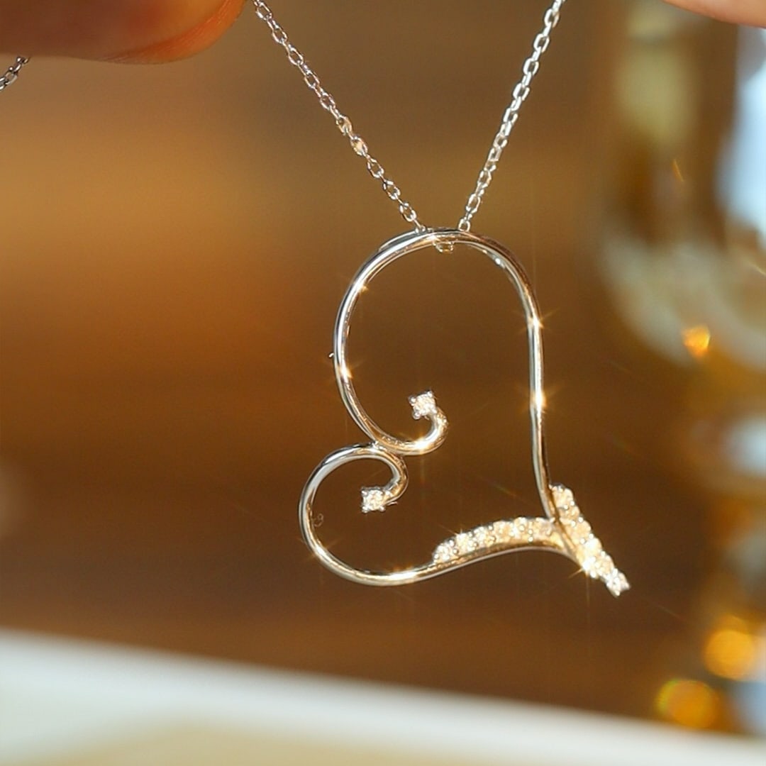 14k Gold 0.20 Ct Natural H Diamond Pendant( Without Chain ) - 2
