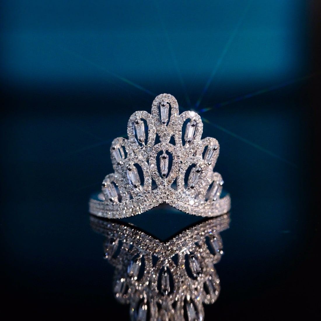 14k Gold 0.75 Ct Natural H Diamond Ring: Ref:230985092 // gold content:14k gold // ring size:7. 25us // // main gemstone:diamond // shape:multiply // carat weight:0. 75ct // clarity grade:vs-si // color:h // treatment:natural // Condition:
