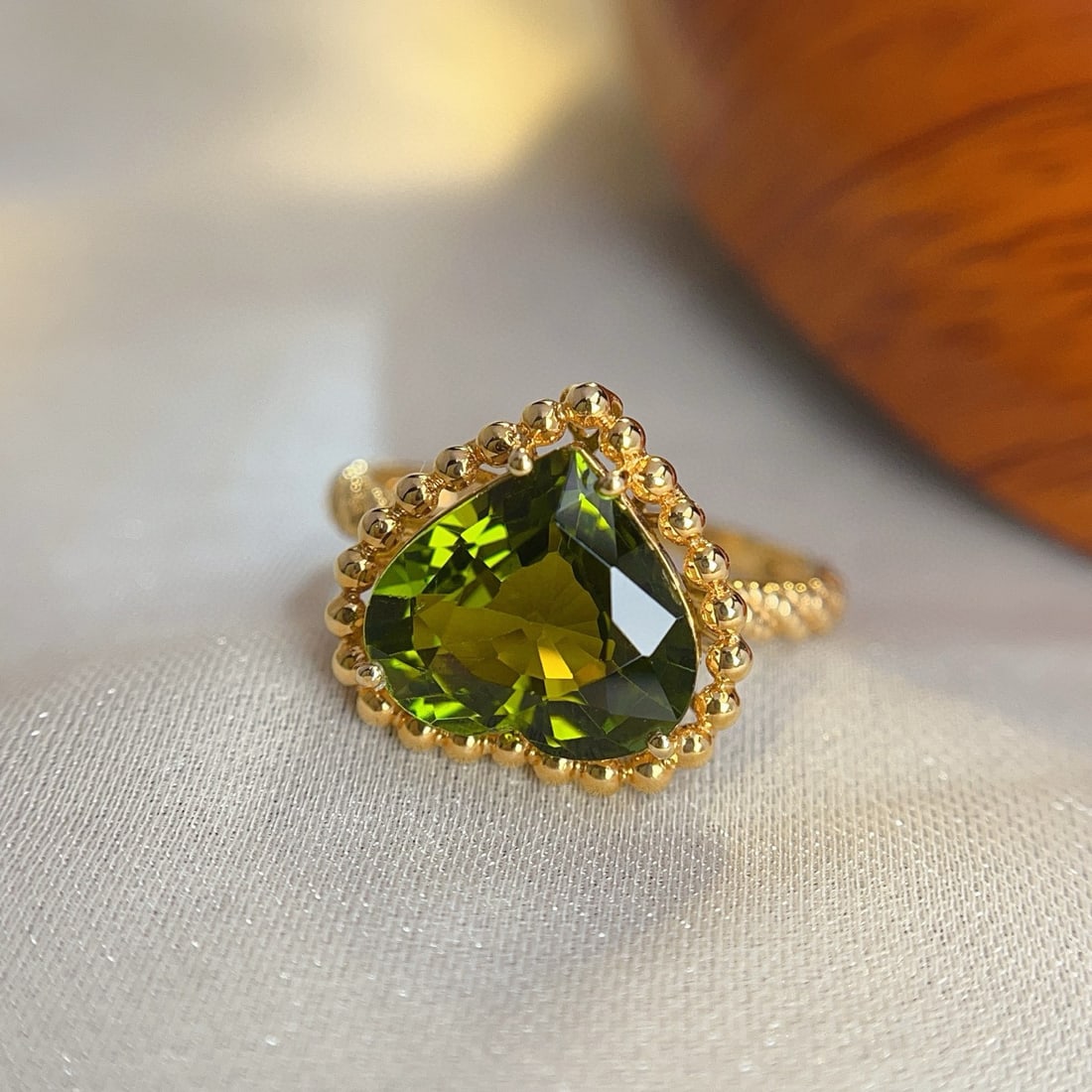 14k Gold 3.9 Ct Natural Tourmaline Ring - 3