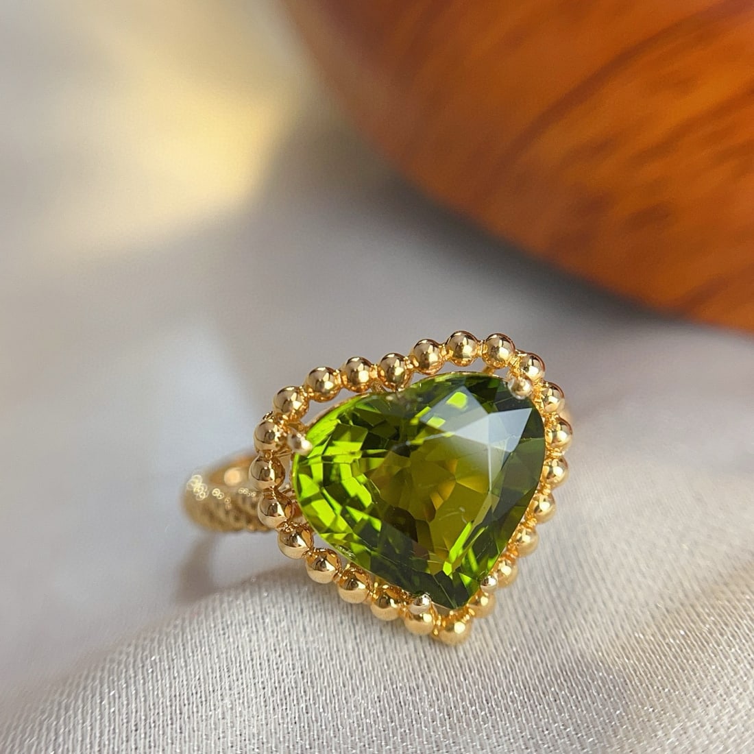 14k Gold 3.9 Ct Natural Tourmaline Ring - 5