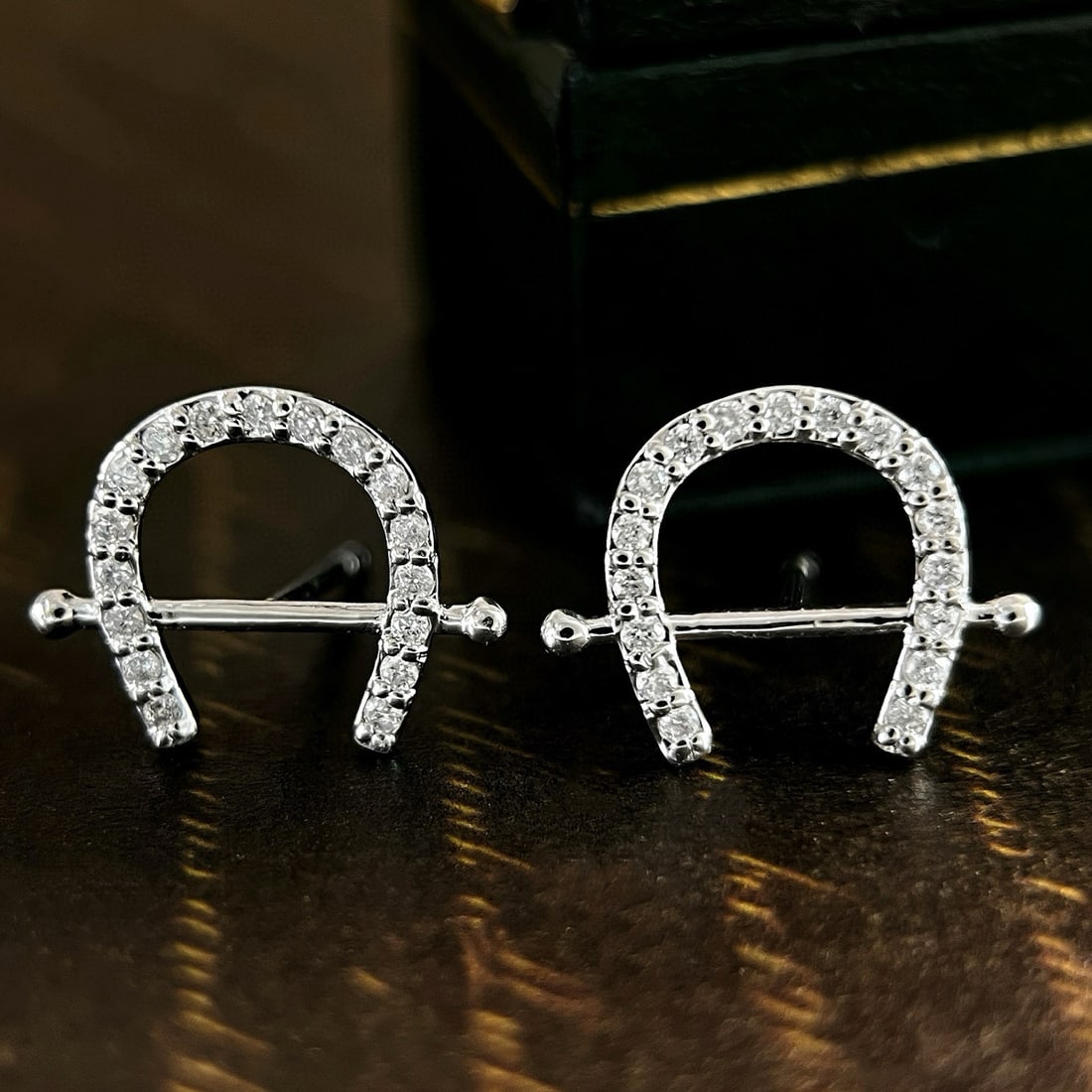 14k Gold 0.28 Ct Natural H Diamond Earrings: Ref:230985241 // gold content:14k gold // main gemstone:diamond // shape:round // carat weight:0. 28ct // clarity grade:vs-si // color:h // treatment:natural // cut grade:g // Condition: New Low