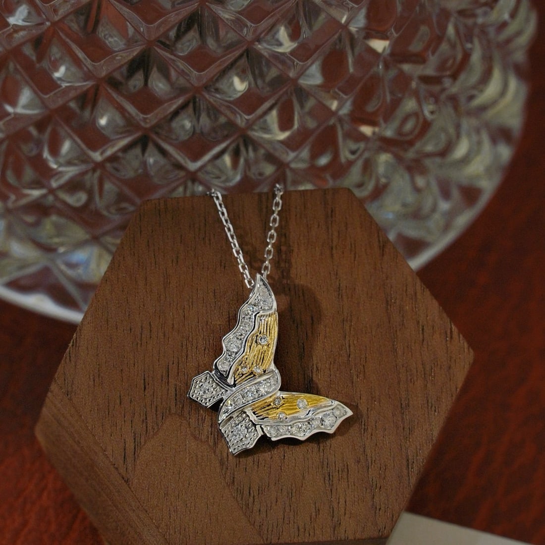14k Gold 0.25 Ct Natural H Diamond Pendant( Without Chain ) - 4