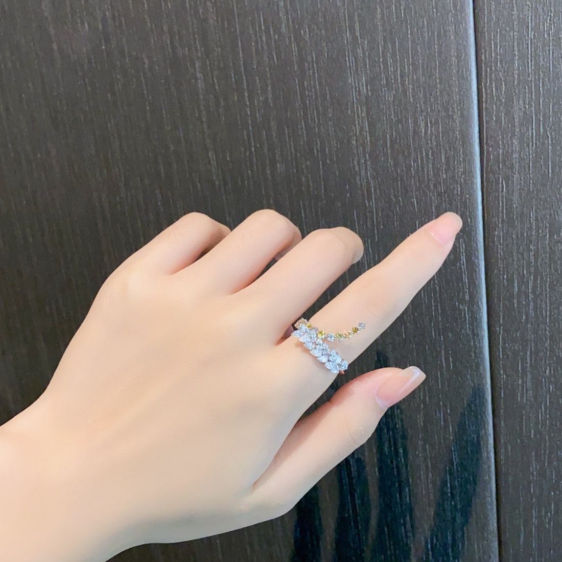 14k Gold 1.78 Ctw Natural H Diamond Ring - 4