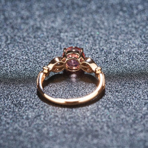 14k Gold 1.68 Ct Natural Tourmaline Ring - 2