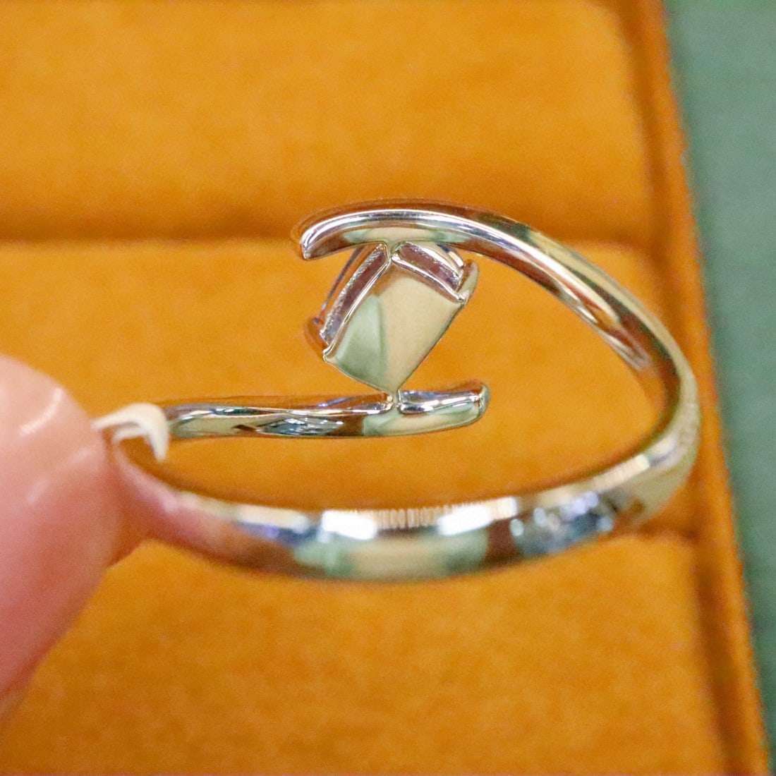 14k Gold 1.19 Ctw Natural Sapphire & Diamond Ring - 4