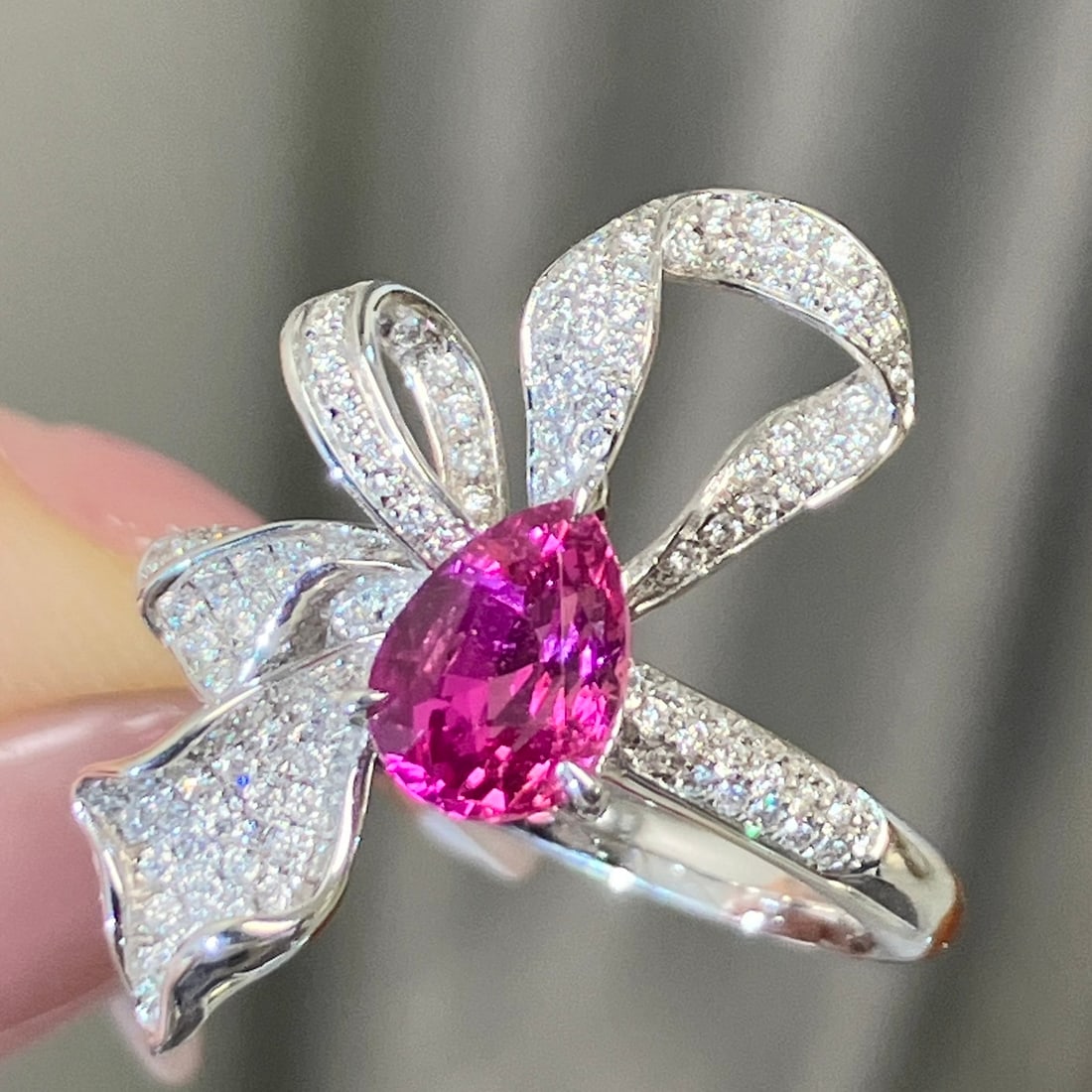 14k Gold 1.21 Ct Natural Ruby & Diamond Ring - 2