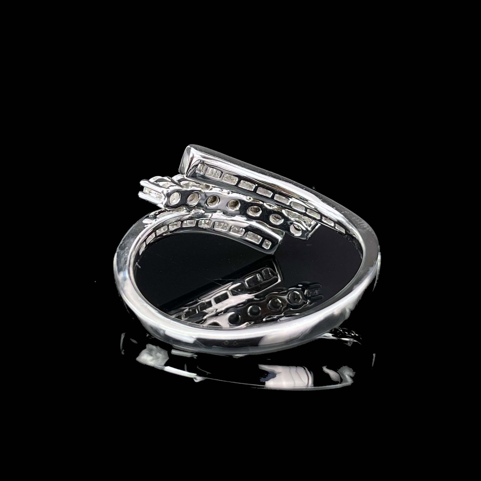 14k Gold 0.28 Ctw Natural H Diamond Ring - 5