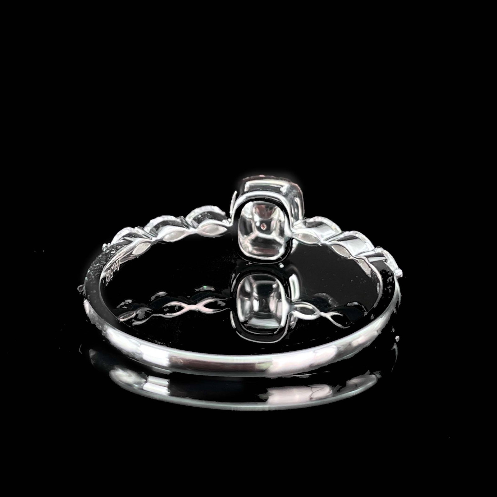 14k Gold 0.50 Ctw Natural Pink Diamond & Diamond Ring - 4