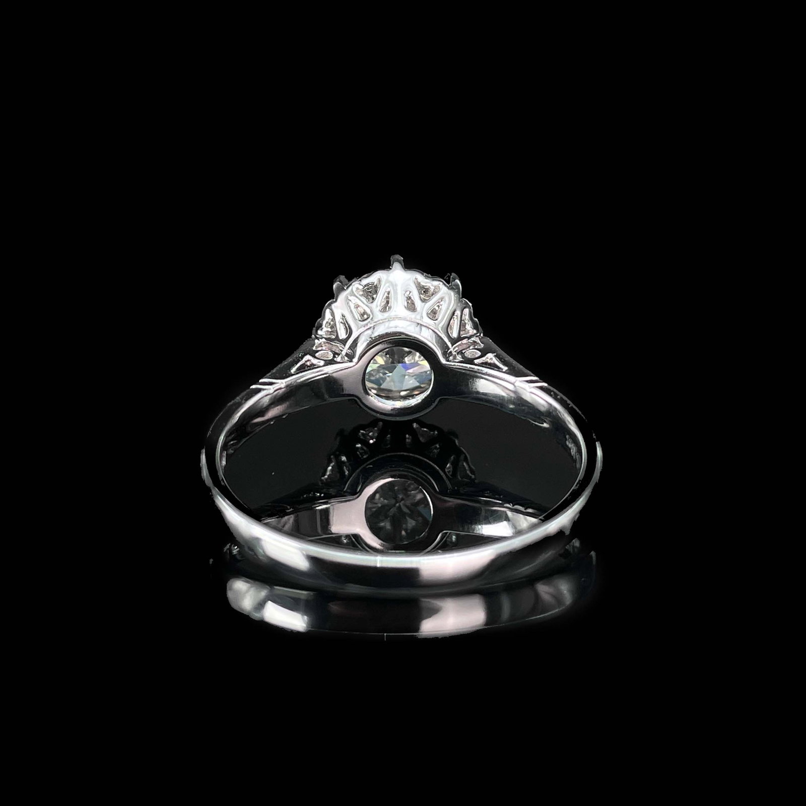 14k Gold 2.19 Ctw Natural H Diamond Ring - 6