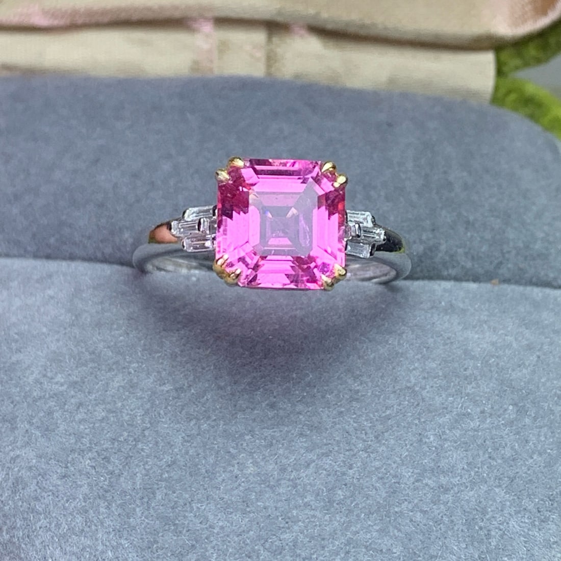 14k Gold 3.04 Ctw Natural Tourmaline & Diamond Ring - 3