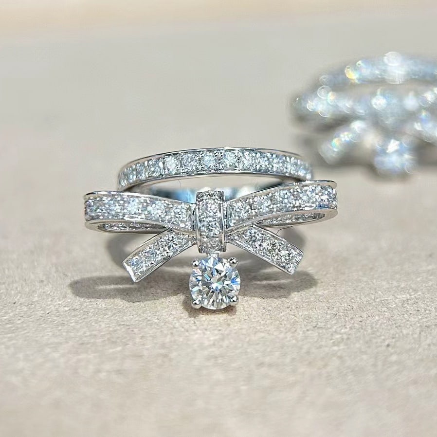 14k Gold 1.24 Ctw Natural H Diamond Ring - 2