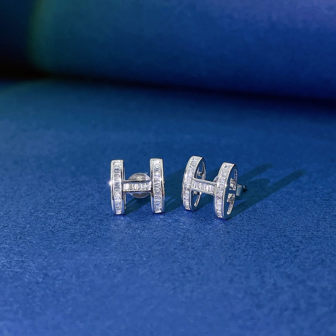 14k Gold 0.22 Ct Natural H Diamond Earrings - 3