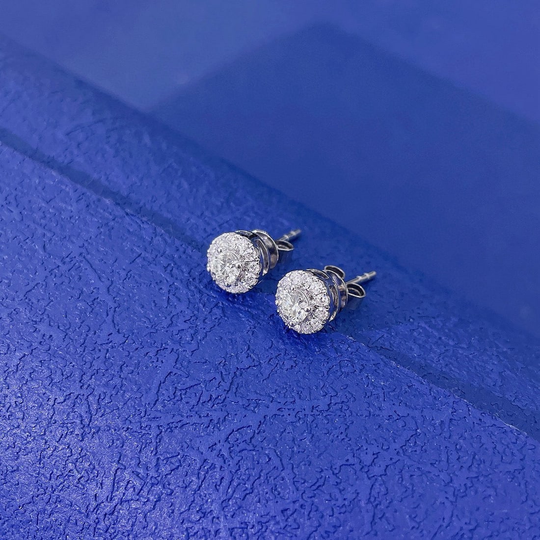 14k Gold 0.42 Ctw Natural H Diamond Earrings - 3
