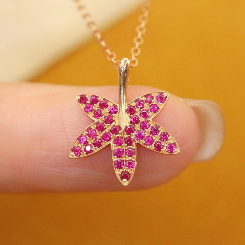 14k Gold 0.18 Ct Natural Ruby Pendant( Without Chain ): Ref:230992224 // gold content:14k gold // main gemstone:ruby // shape:round // carat weight:0. 18ct // color:red // treatment:natural // cut grade:g // Condition: New Low Estimate: 1300.00 High