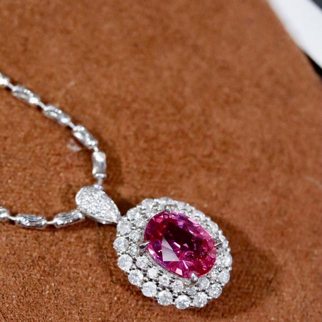 14k Gold 2.23 Ctw Natural Ruby & Diamond Ring/pendant( Without Chain ) - 4