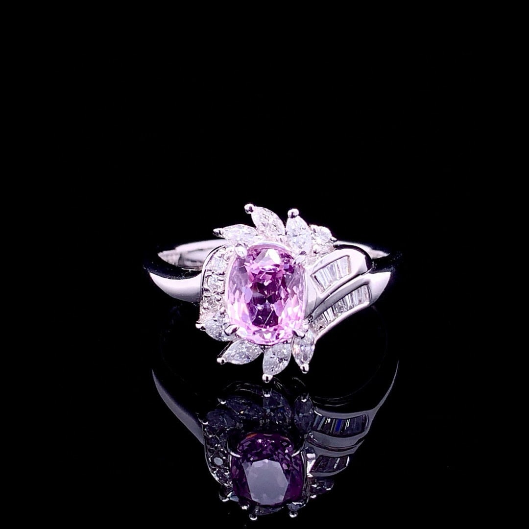 14k Gold 2.02 Ctw Natural Sapphire & Diamond Ring - 2