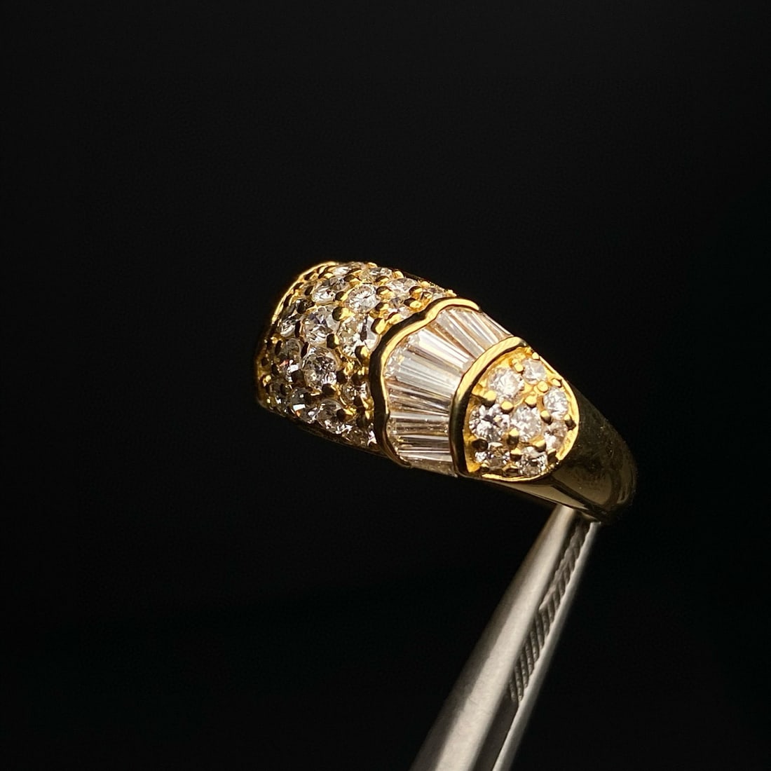 14k Gold 1.63 Ct Natural H Diamond Ring - 5