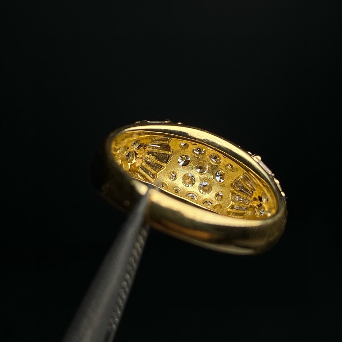 14k Gold 1.63 Ct Natural H Diamond Ring - 6