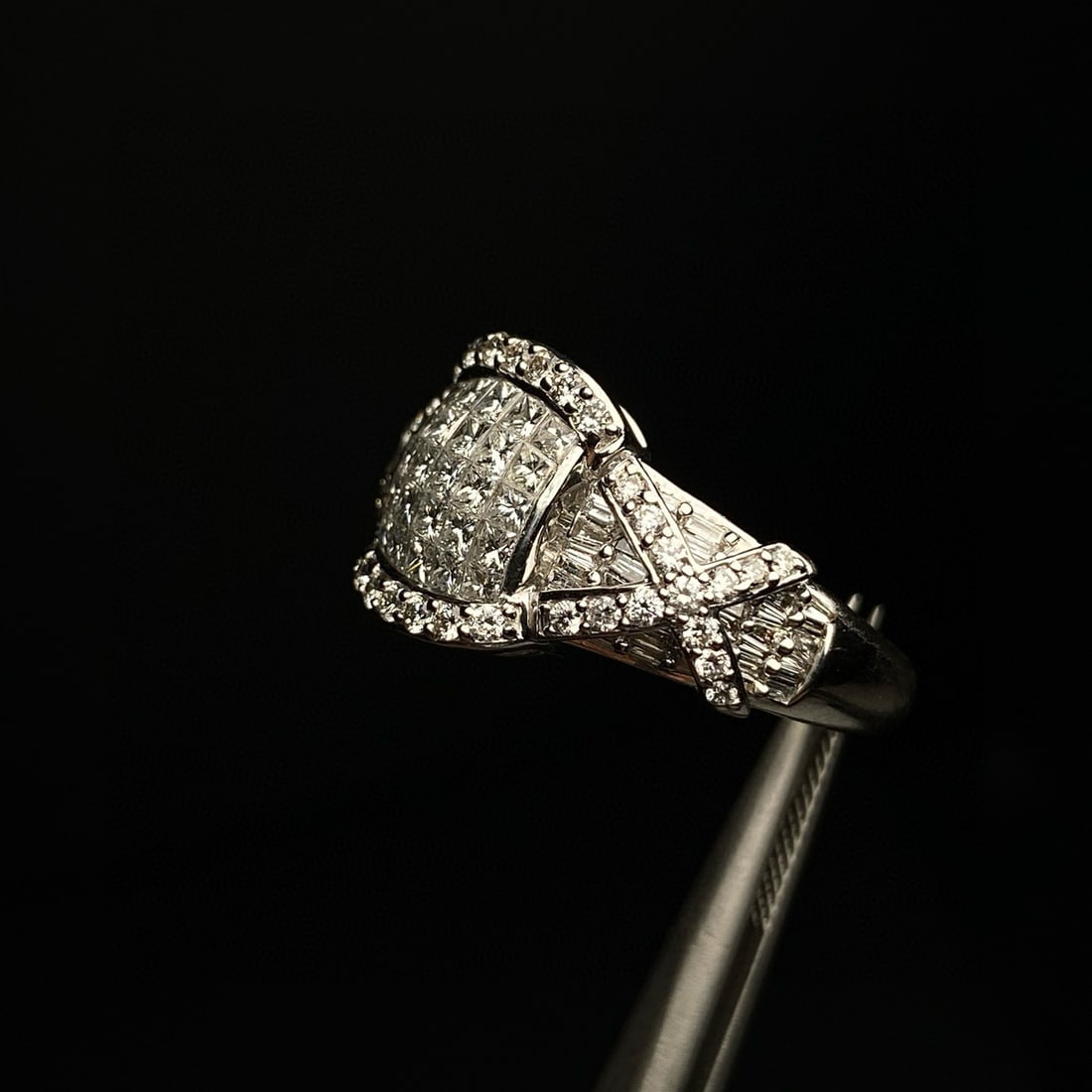14k Gold 1.50 Ct Natural H Diamond Ring - 5
