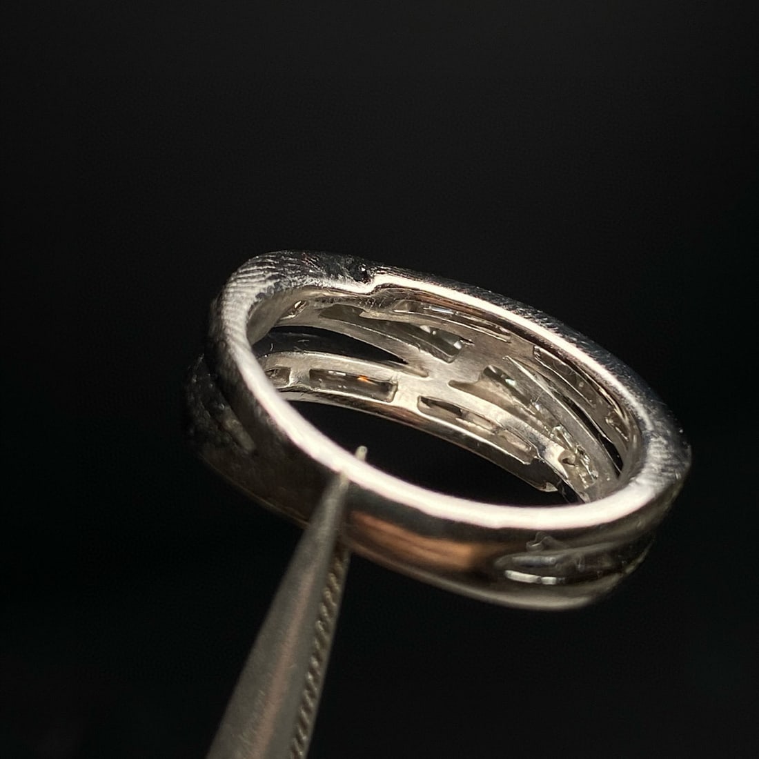 14k Gold 1.00 Ct Natural H Diamond Ring - 6
