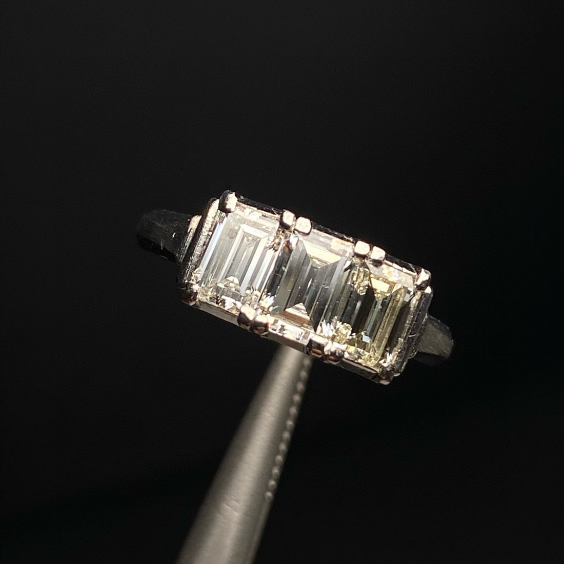 14k Gold 1.31 Ct Natural H Diamond Ring - 5