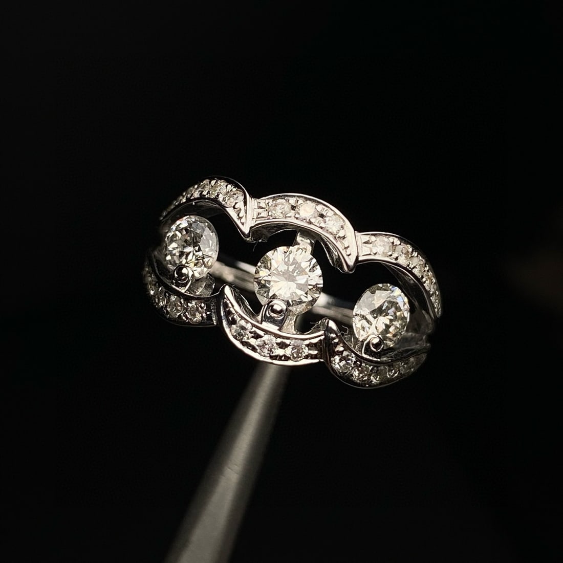 14k Gold 1.16 Ct Natural H Diamond Ring: Ref:230994294 // gold content:14k gold // ring size:7. 25us // // main gemstone:diamond // shape:round // carat weight:1. 16ct // clarity grade:vs-si // color:h // treatment:natural // cut grade:g //