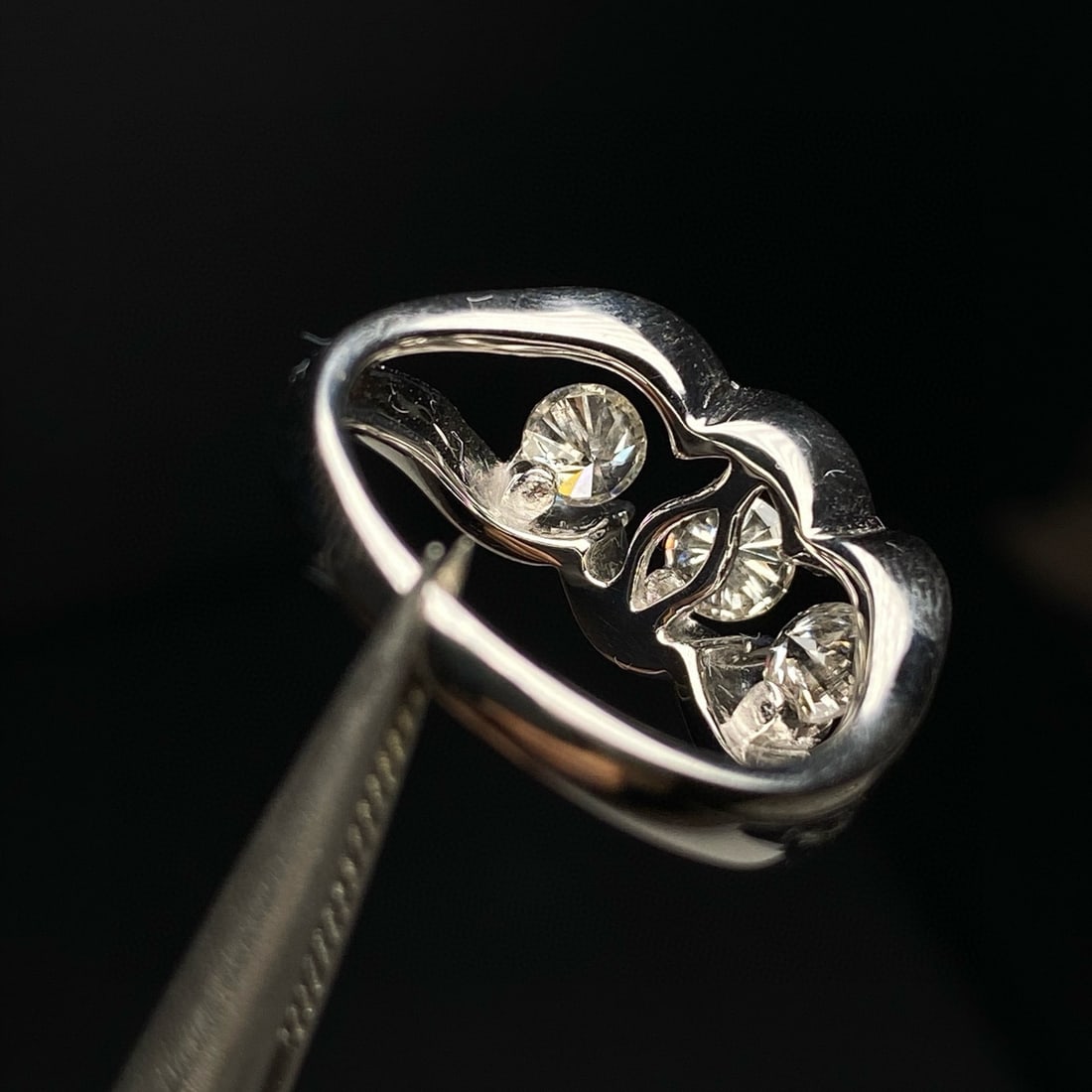14k Gold 1.16 Ct Natural H Diamond Ring - 6
