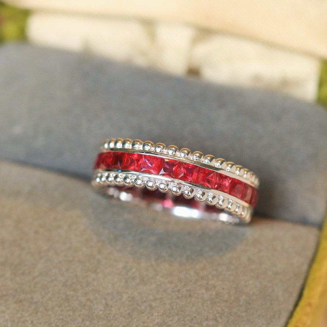 14k Gold 2.68 Ct Natural Ruby Ring - 3