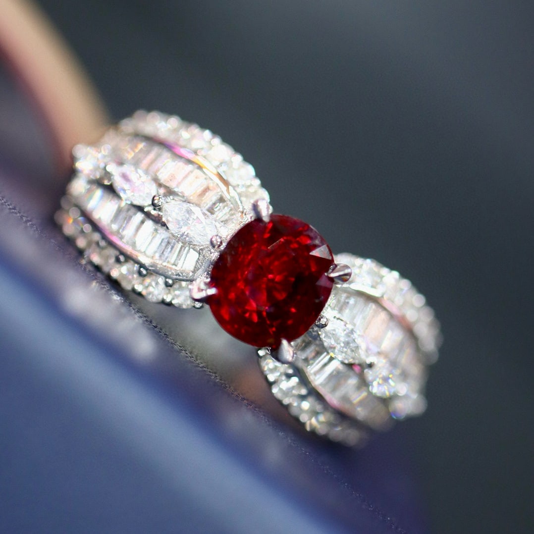 14k Gold 1.75 Ctw Natural Ruby & Diamond Ring - 3