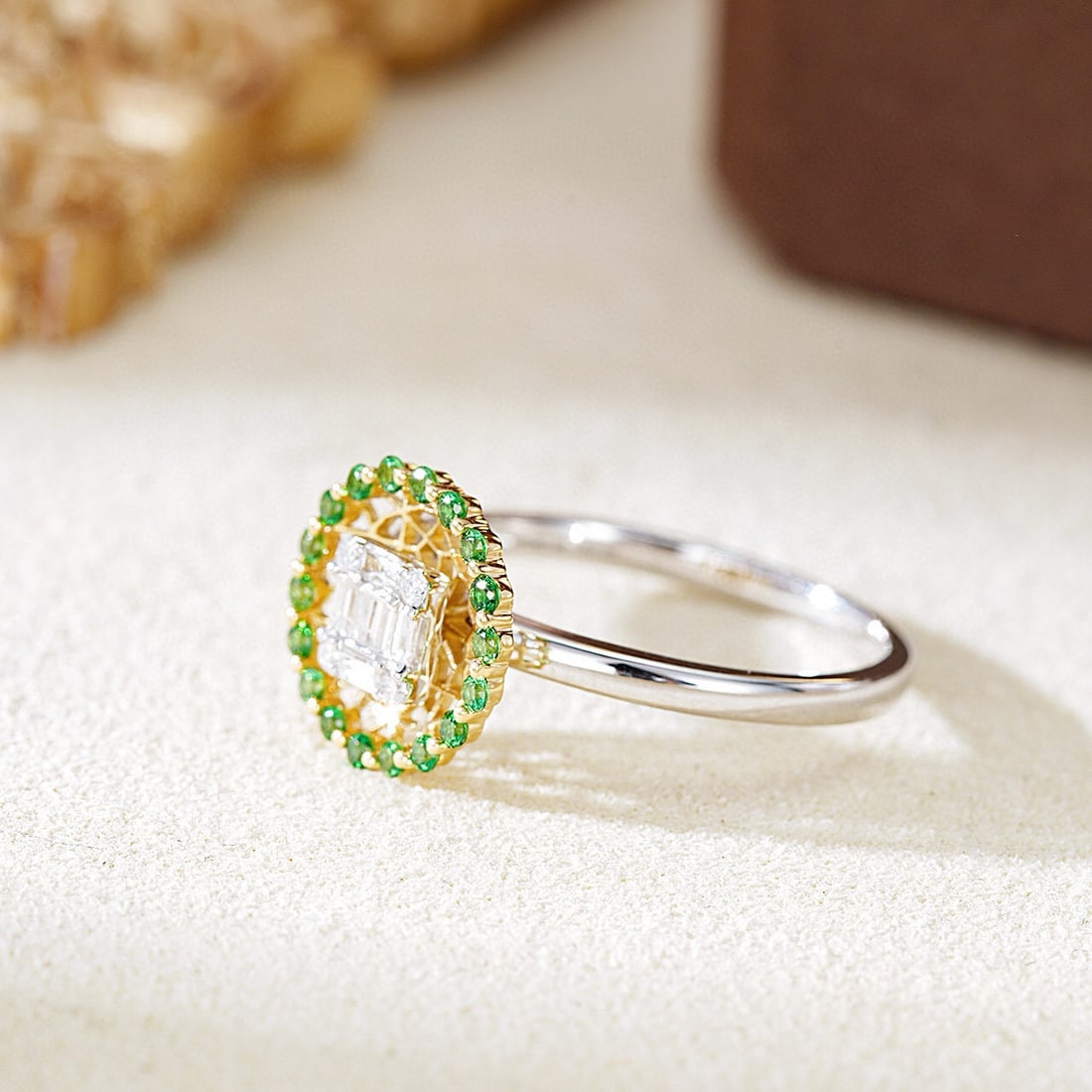 14k Gold 0.40 Ctw Natural H Diamond Ring - 2