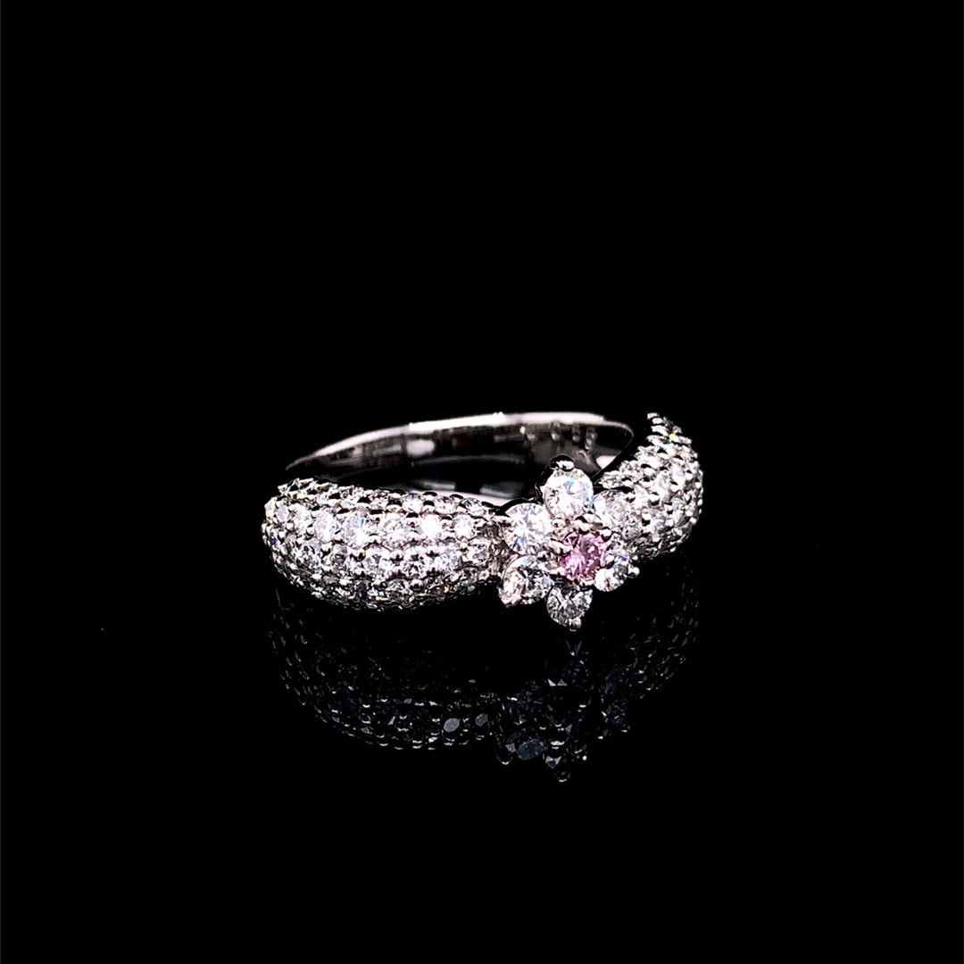 14k Gold 1.30 Ctw Natural H Diamond Ring - 3