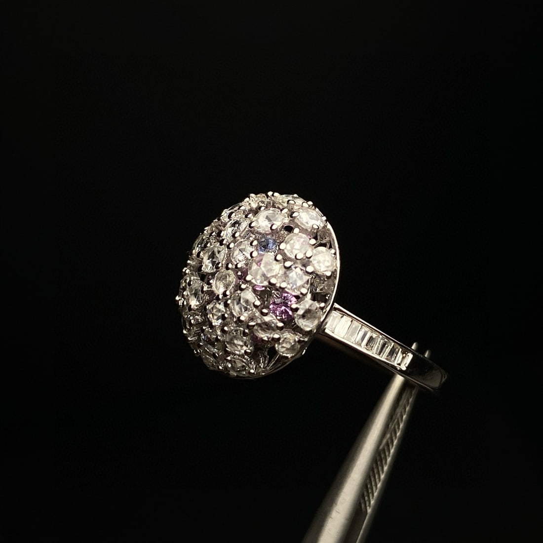 14k Gold 0.85 Ct Natural H Diamond Ring - 5