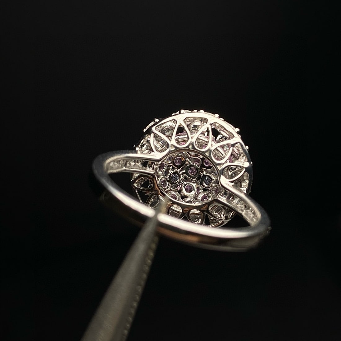 14k Gold 0.85 Ct Natural H Diamond Ring - 6