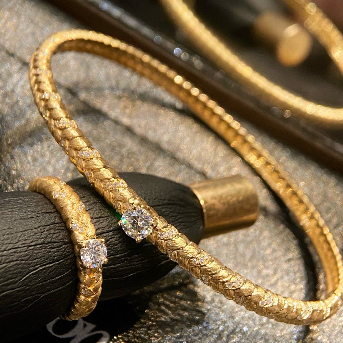14k Gold 0.5 Ctw Natural H Diamond Jewelry Set - 9