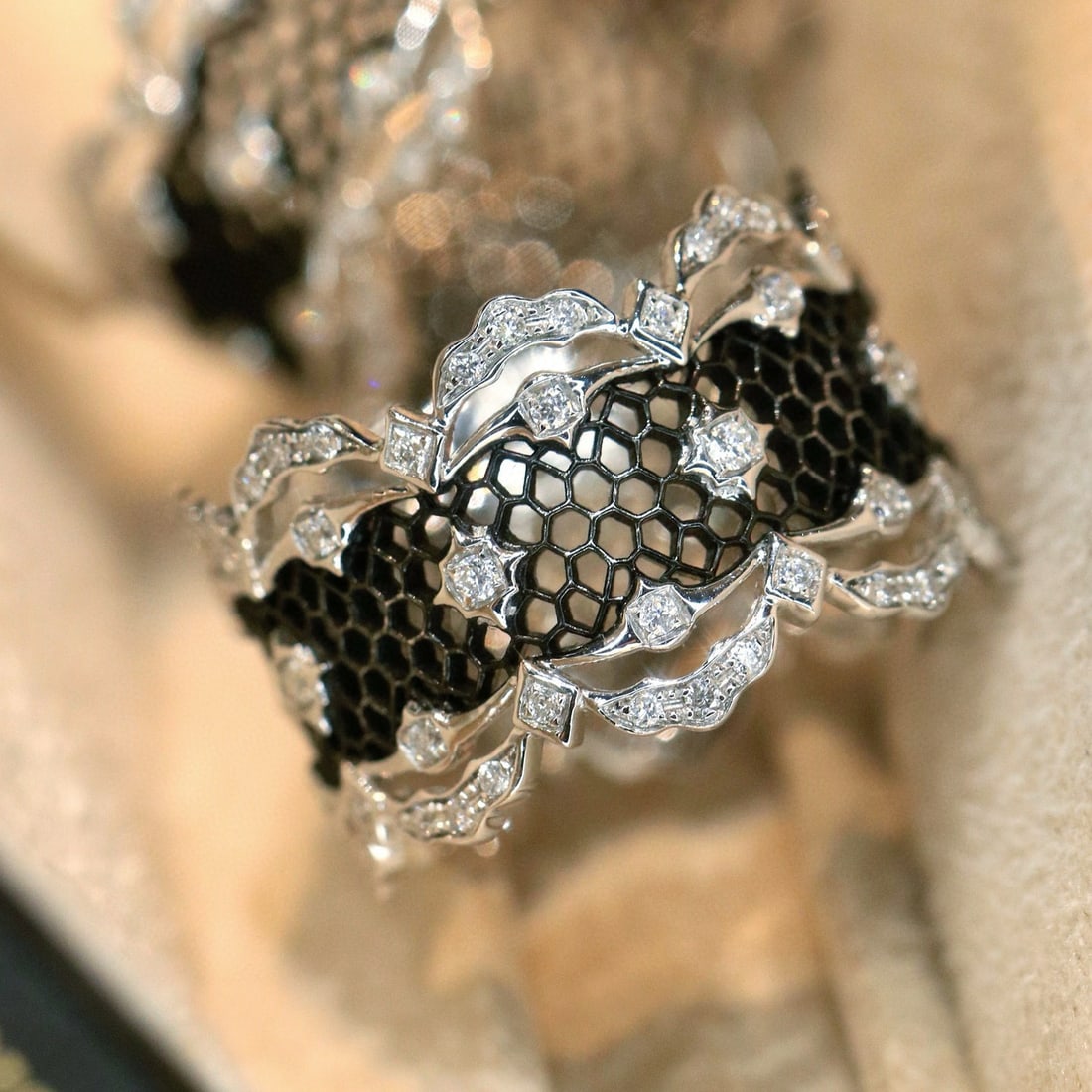14k Gold 0.45 Ct Natural H Diamond Ring - 2