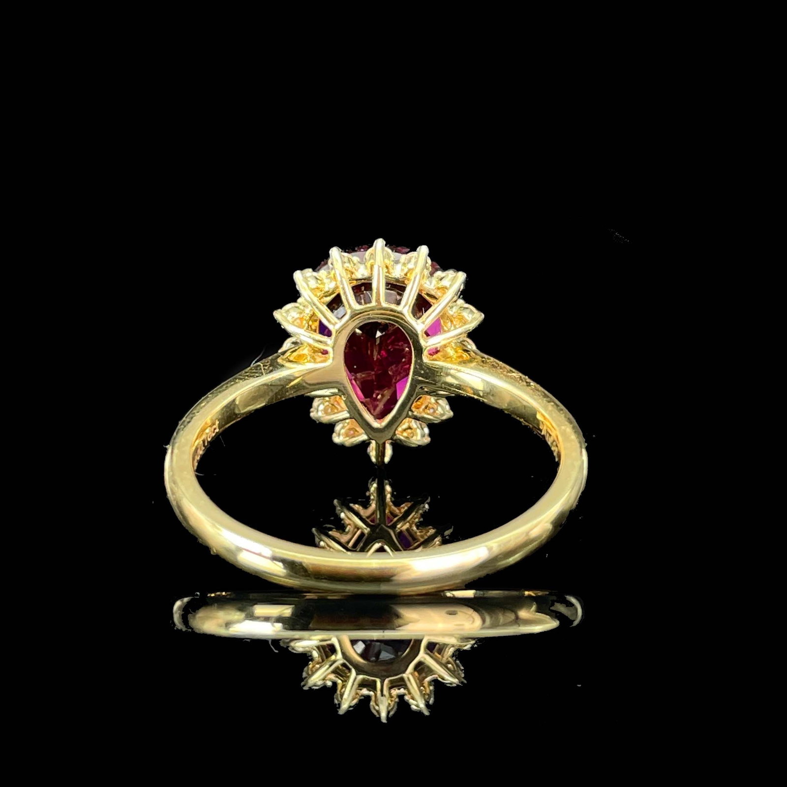 14k Gold 2.31 Ctw Natural Tourmaline & Diamond Ring - 4