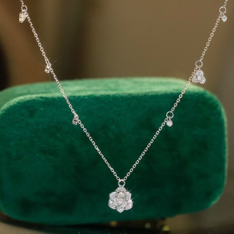 14k Gold 0.25 Ct Natural H Diamond Necklace: Ref:230999122 // gold content:14k gold // main gemstone:diamond // shape:round // carat weight:0. 25ct // clarity grade:vs-si // color:h // treatment:natural // cut grade:g // Condition: New Low