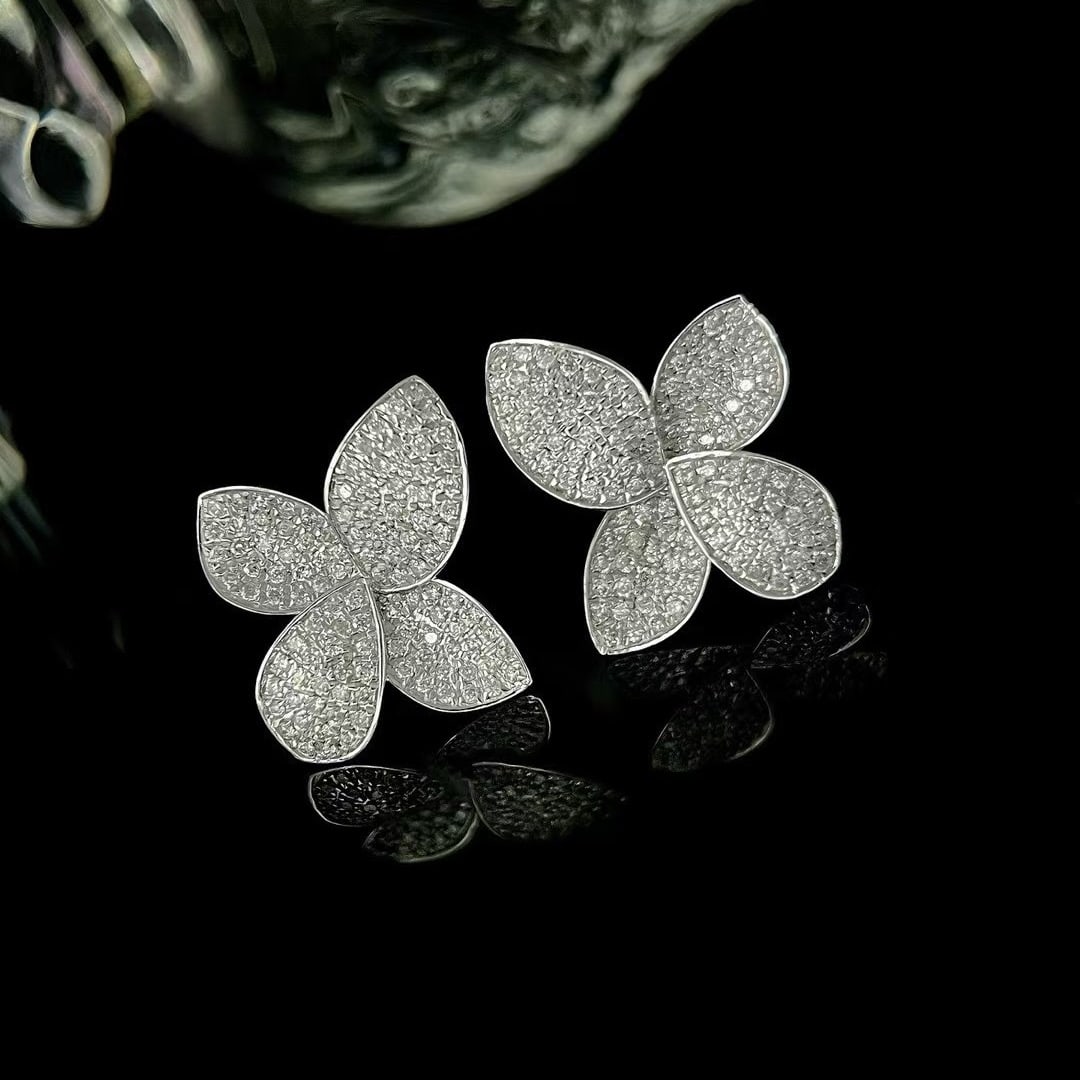 14k Gold 1.64 Ctw Natural H Diamond Jewelry Set - 2