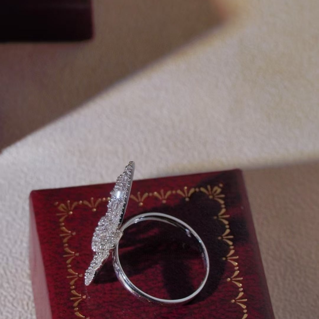 14k Gold 0.75 Ct Natural H Diamond Ring - 2