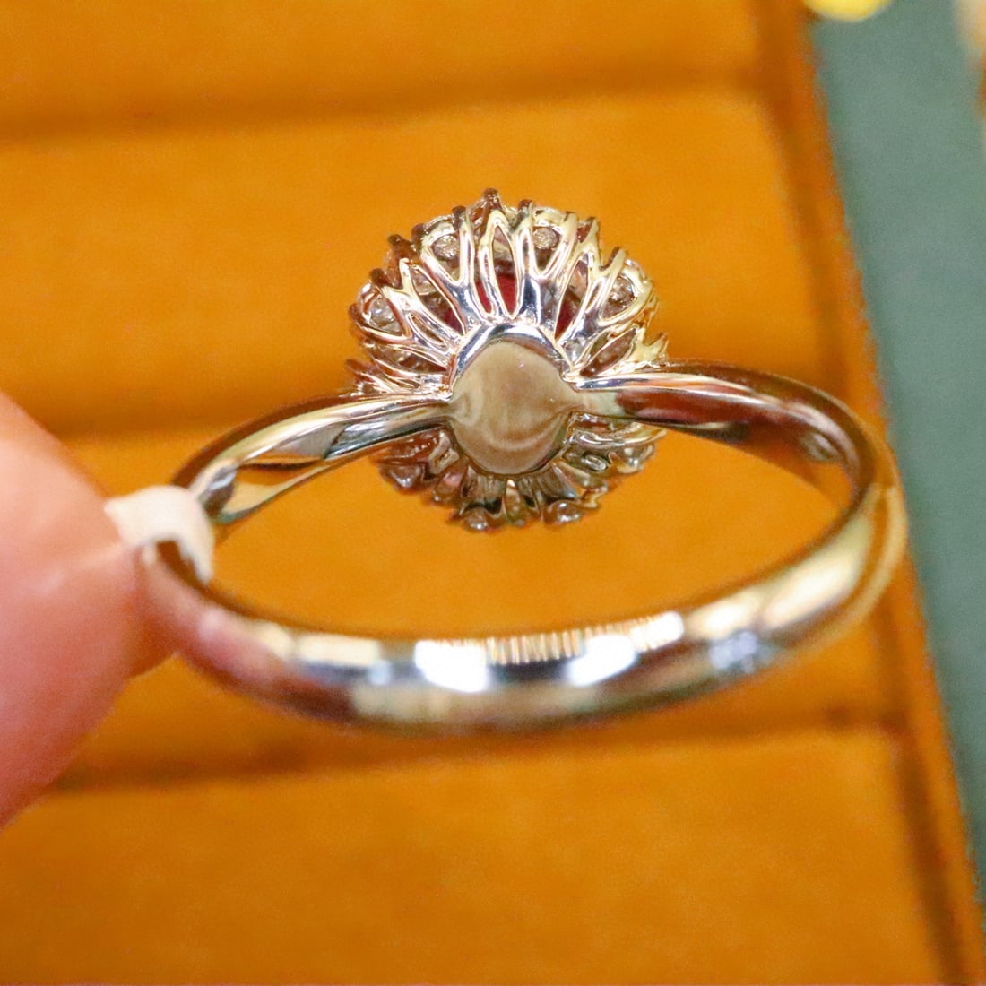 14k Gold 1.59 Ctw Natural Ruby & Diamond Ring - 4