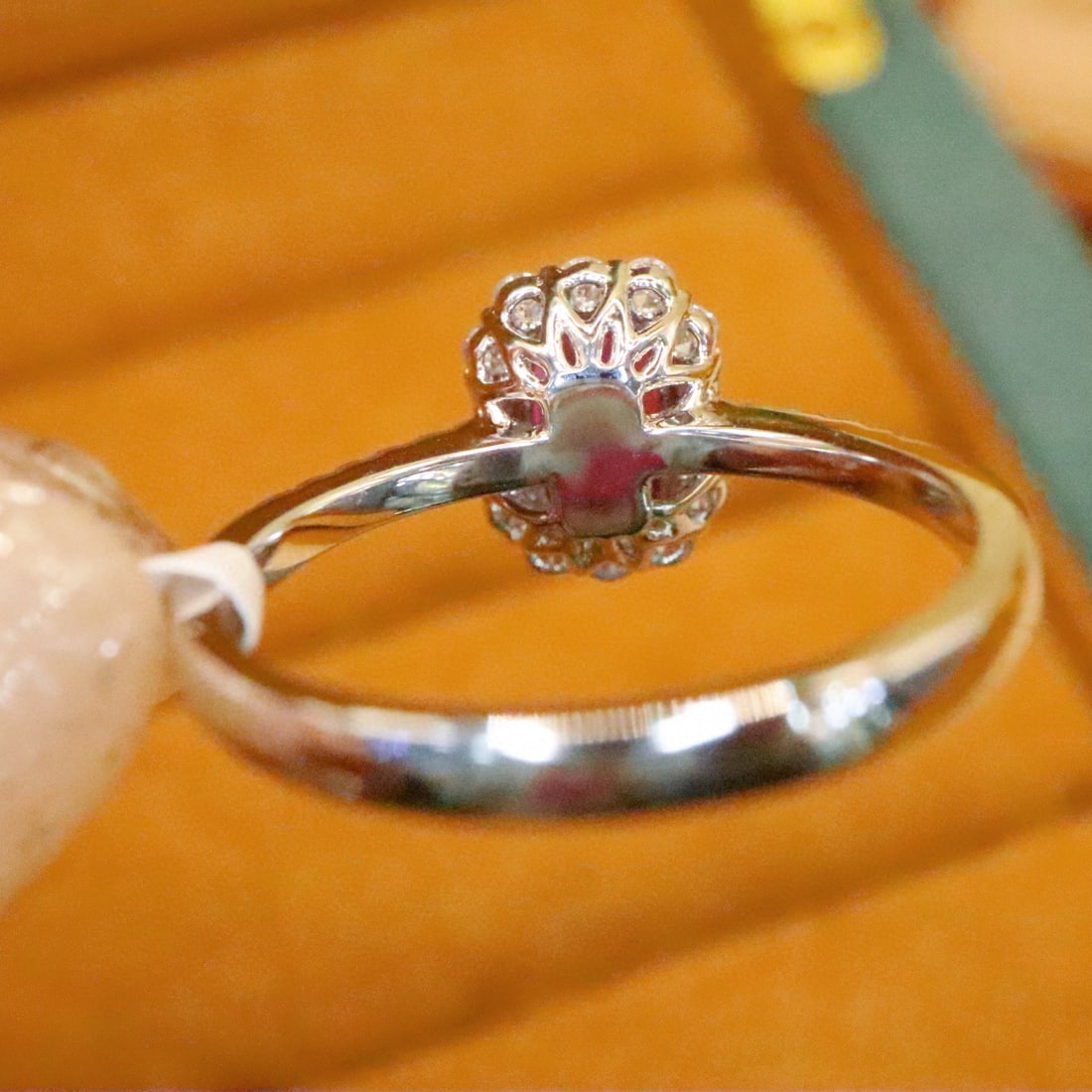 14k Gold 1.33 Ctw Natural Ruby & Diamond Ring - 2
