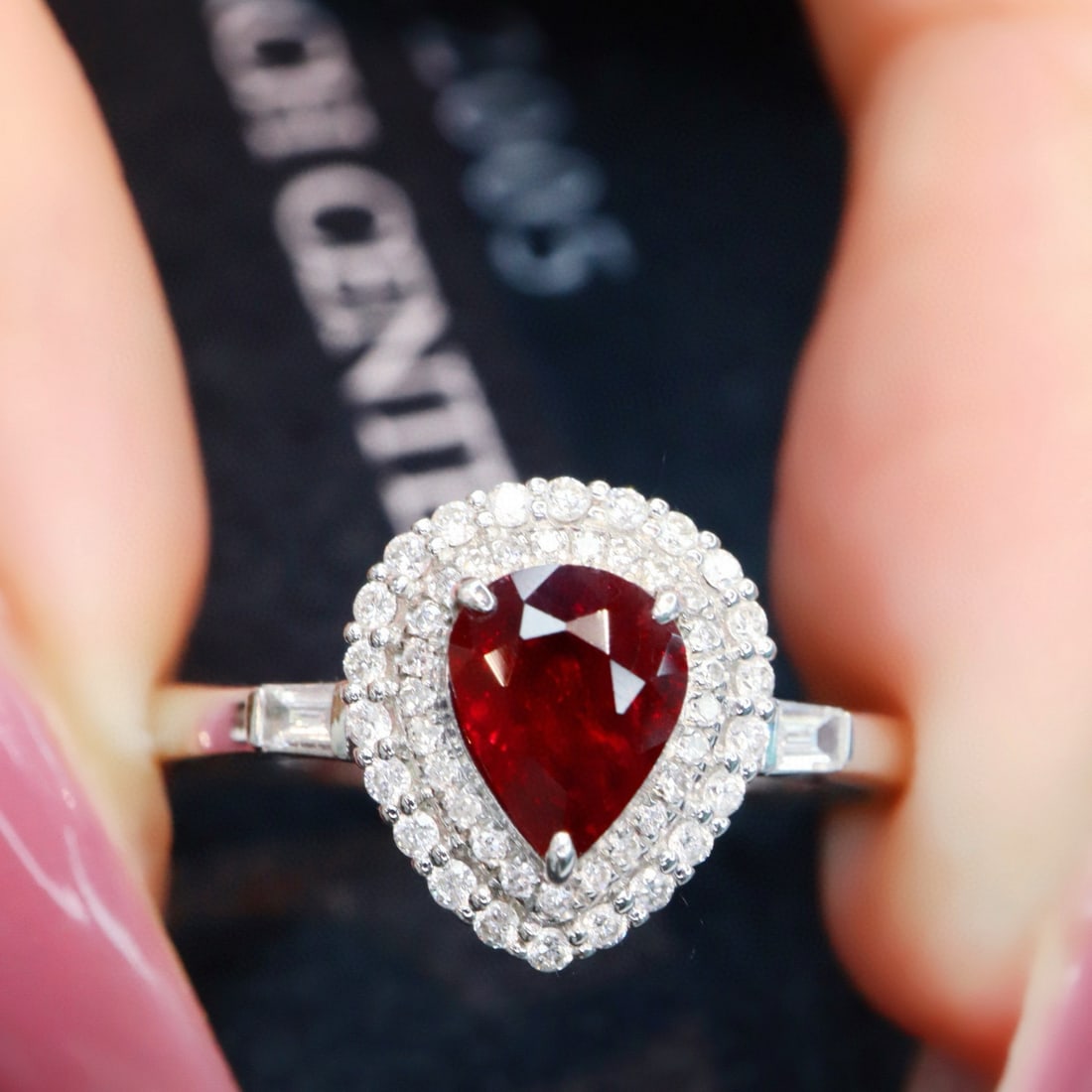 14k Gold 1.31 Ctw Natural Ruby & Diamond Ring - 5
