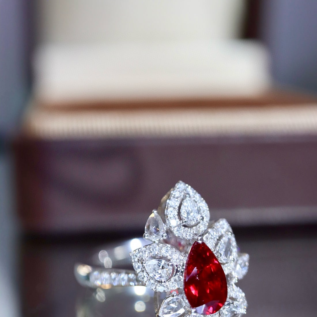 14k Gold 1.65 Ctw Natural Ruby & Diamond Ring - 5